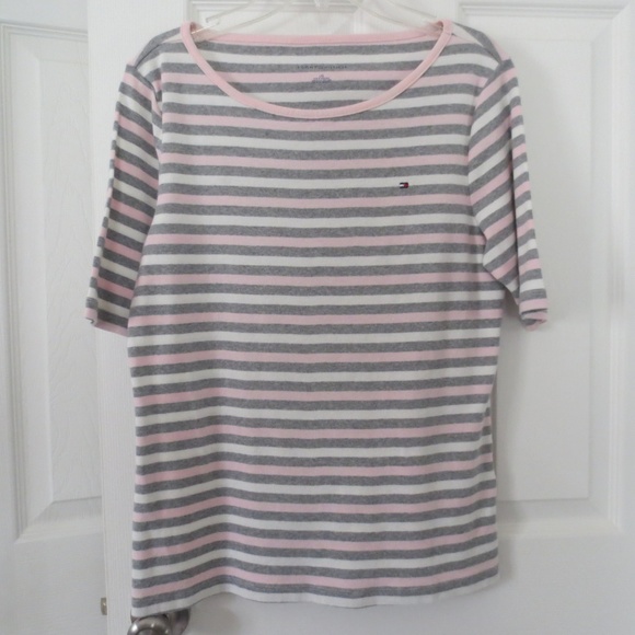 Tommy Hilfiger Tops - Striped Tommy Hilfiger Striped Tee Shirt